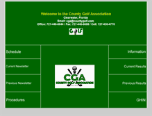 Tablet Screenshot of countygolf.com